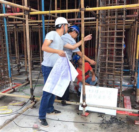 桂華分公司：堅(jiān)守崗位，端午節(jié)建設(shè)工地不停歇