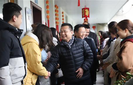 【開(kāi)工大吉】新年新氣象！公司領(lǐng)導(dǎo)班子向干部職工拜年