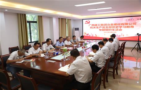 【學(xué)黨史·守初心】機(jī)關(guān)生產(chǎn)黨支部召開黨史學(xué)習(xí)教育專題組織生活會(huì)