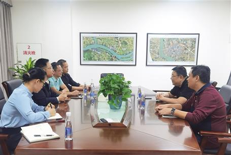 賴(lài)海標(biāo)、陶禮智到柳州祥云集團(tuán)座談交流