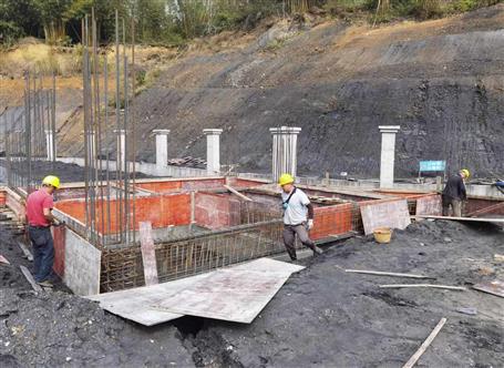 【真抓實(shí)干 奮勇爭(zhēng)先】冶建廣東公司項(xiàng)目掀起施工熱潮